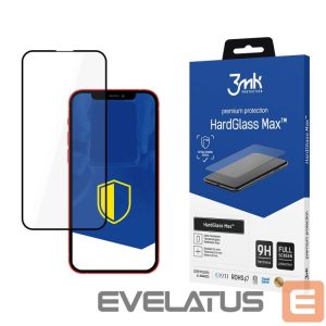 Защитное стекло 3MK Xiaomi Redmi Note 11s / 11 4G Black -  HardGlass Max 