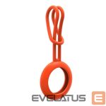 Аксессуар для умной метки iLike  AirTag Silicone Keychain Loop Case Orange