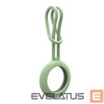 Аксессуар для умной метки iLike  AirTag Silicone Keychain Loop Case Green