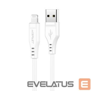 Кабель Acefast Apple Lightning to USB 1.2m 2.4A MFI Cable White