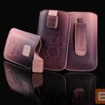 Чехол универсальный карман iLike Universal Leather Pocket Case M Dark Pink