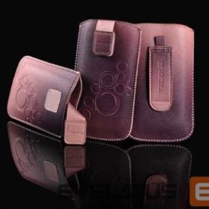 Чехол универсальный карман iLike Universal Leather Pocket Case M Dark Pink
