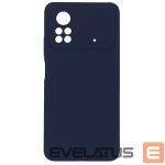 Чехол на заднюю панель Evelatus Xiaomi Poco X4 Pro 5G Premium Soft Touch Silicone Case Blue