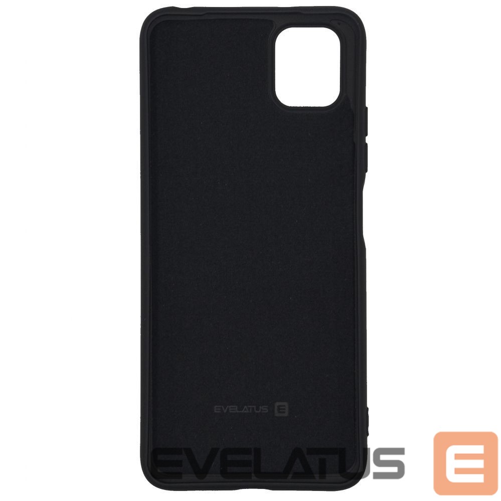 Чехол на заднюю панель Evelatus Samsung Galaxy A03 Nano Silicone Case Soft Touch TPU Black