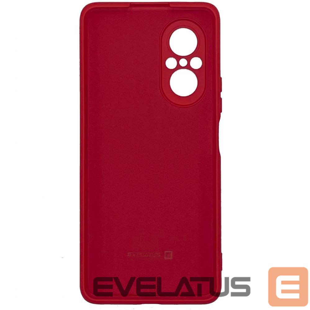 Чехол на заднюю панель Evelatus Huawei Nova 9 SE Nano Silicone Case Soft Touch TPU Red