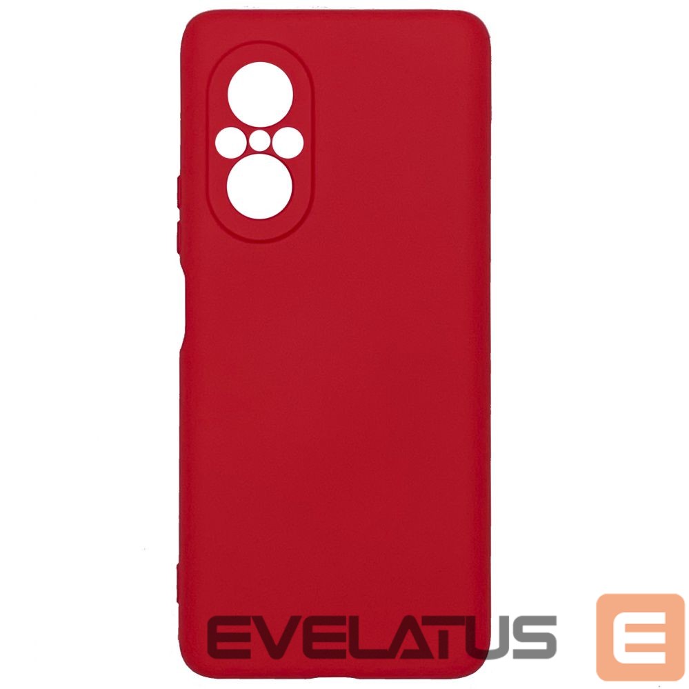 Чехол на заднюю панель Evelatus Huawei Nova 9 SE Nano Silicone Case Soft Touch TPU Red