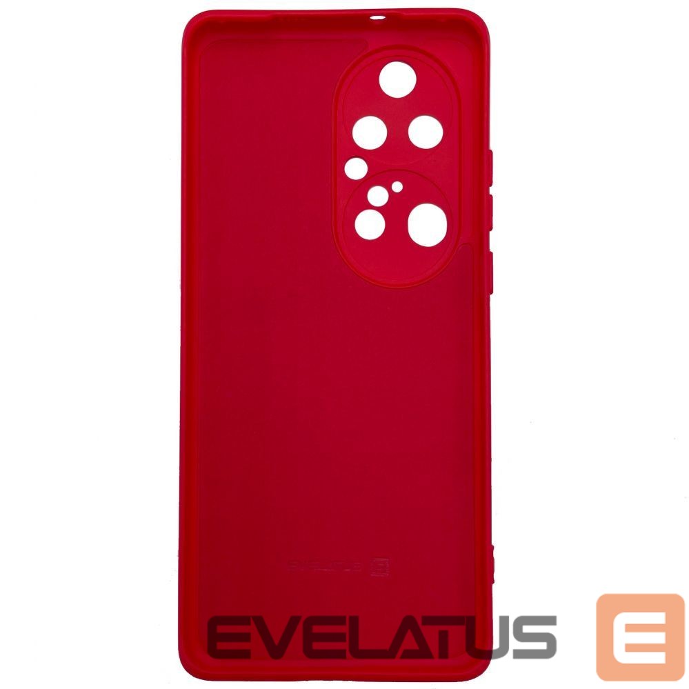 Чехол на заднюю панель Evelatus Huawei P50 Pro Nano Silicone Case Soft Touch TPU Red