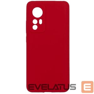 Чехол на заднюю панель Evelatus Xiaomi 12/12X Nano Silicone Case Soft Touch TPU Red