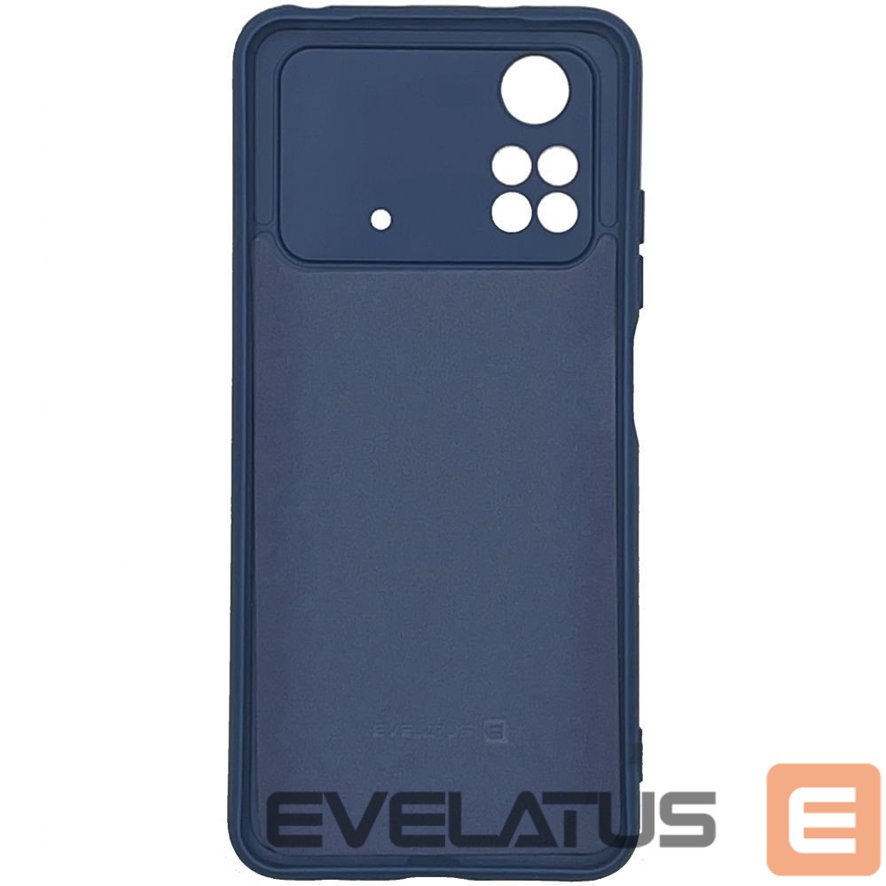 Чехол на заднюю панель Evelatus Xiaomi Poco X4 Pro 5G Nano Silicone Case Soft Touch TPU Blue