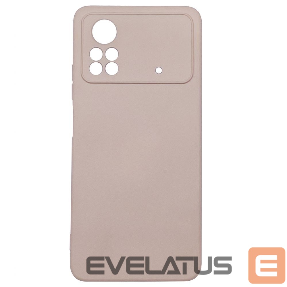 Чехол на заднюю панель Evelatus Xiaomi Poco X4 Pro 5G Nano Silicone Case Soft Touch TPU Beige