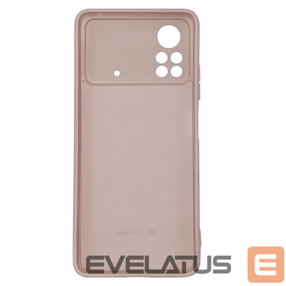Чехол на заднюю панель Evelatus Xiaomi Poco X4 Pro 5G Nano Silicone Case Soft Touch TPU Beige
