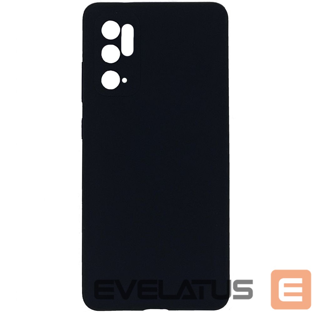 Чехол на заднюю панель Evelatus Xiaomi Redmi Note 10 5G Nano Silicone Case Soft Touch TPU Black