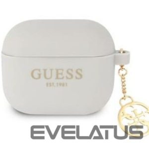Чехол для наушников Guess Apple Charms Silicone Case for Airpods 3 Grey