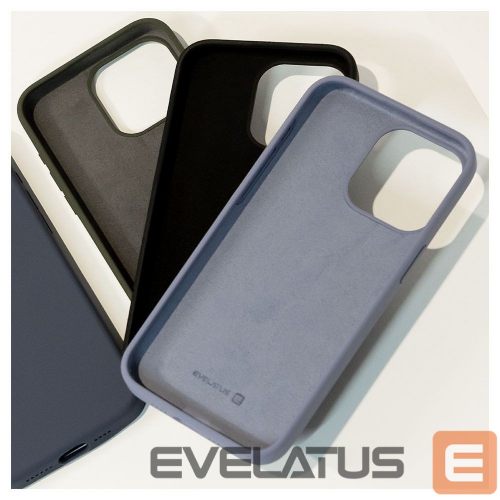 Чехол на заднюю панель Evelatus Apple iPhone 14 Pro 6.1 Premium Soft Touch Silicone Case Black