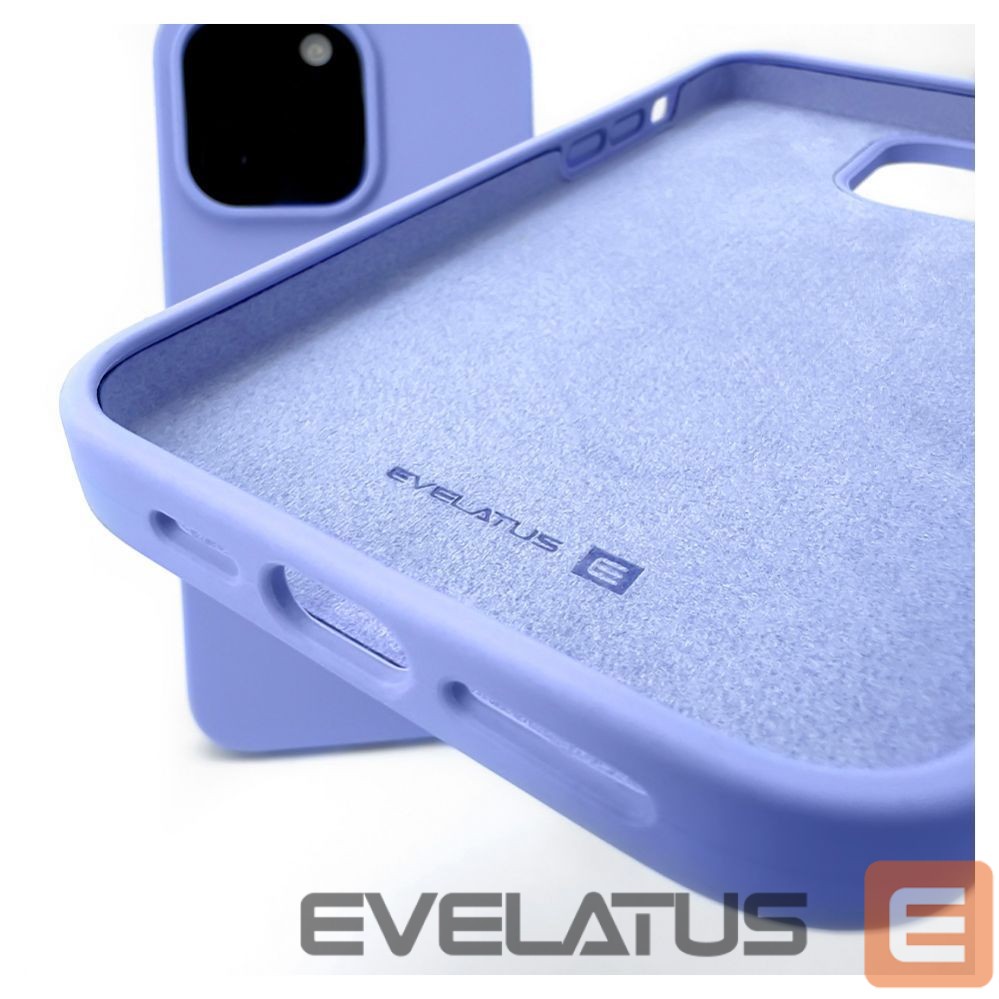 Чехол на заднюю панель Evelatus Apple iPhone 14 Pro Max 6.7 Premium Soft Touch Silicone Case Light Purple