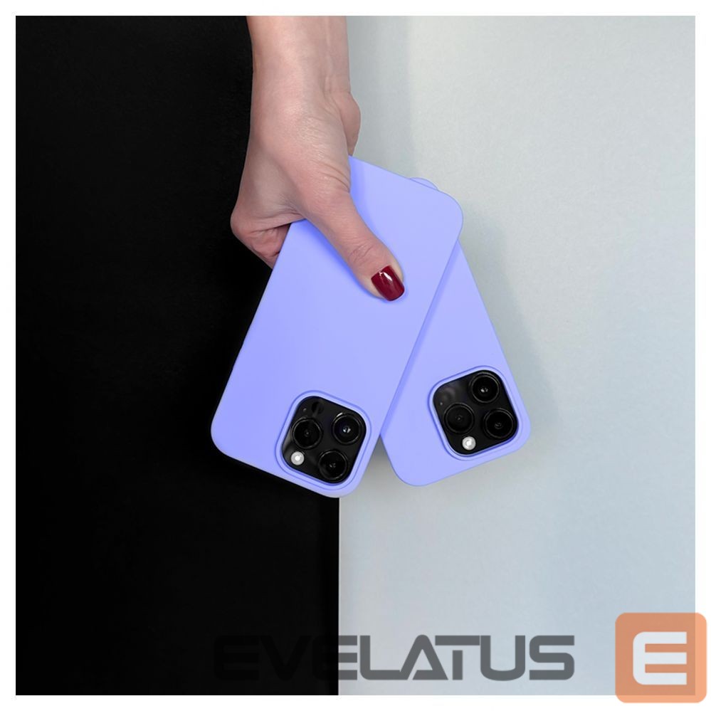 Чехол на заднюю панель Evelatus Apple iPhone 14 Pro Max 6.7 Premium Soft Touch Silicone Case Light Purple