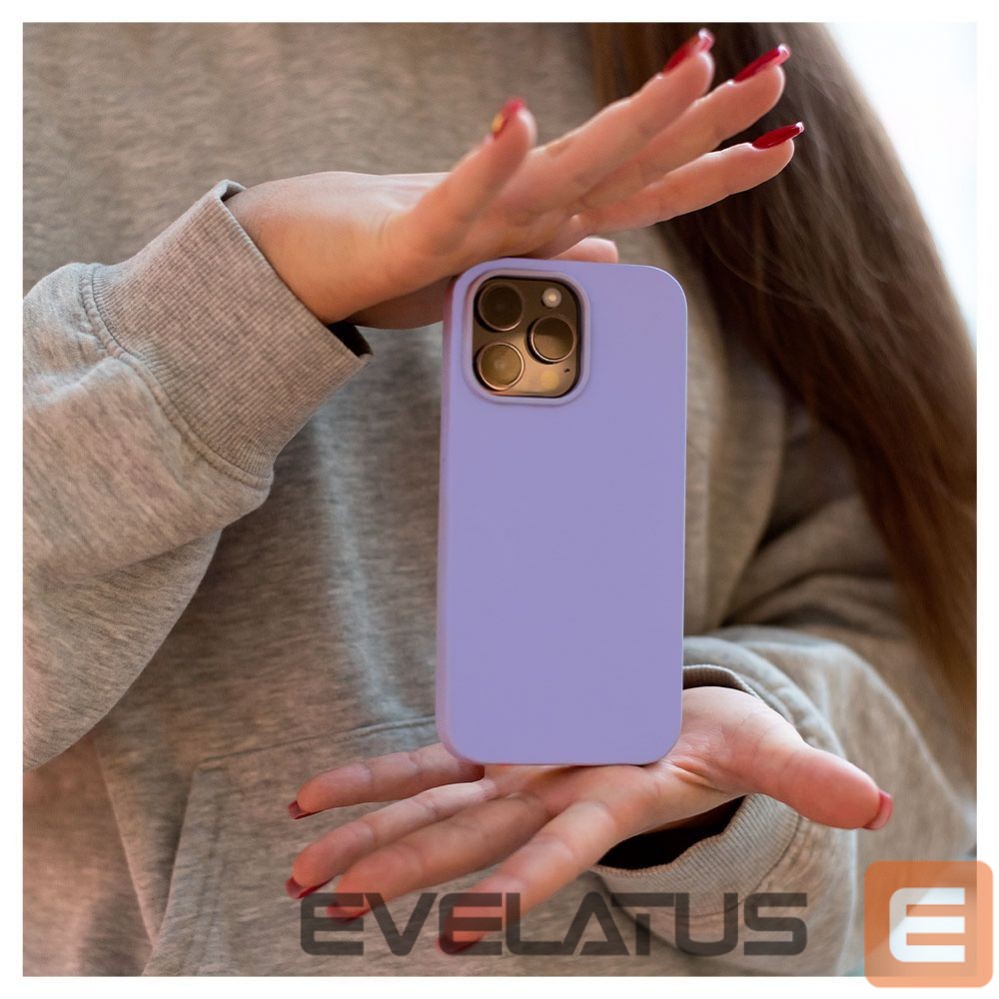 Чехол на заднюю панель Evelatus Apple iPhone 14 Pro Max 6.7 Premium Soft Touch Silicone Case Light Purple