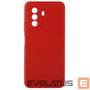 Чехол на заднюю панель Evelatus Huawei Nova Y70 Premium Soft Touch Silicone Case Red