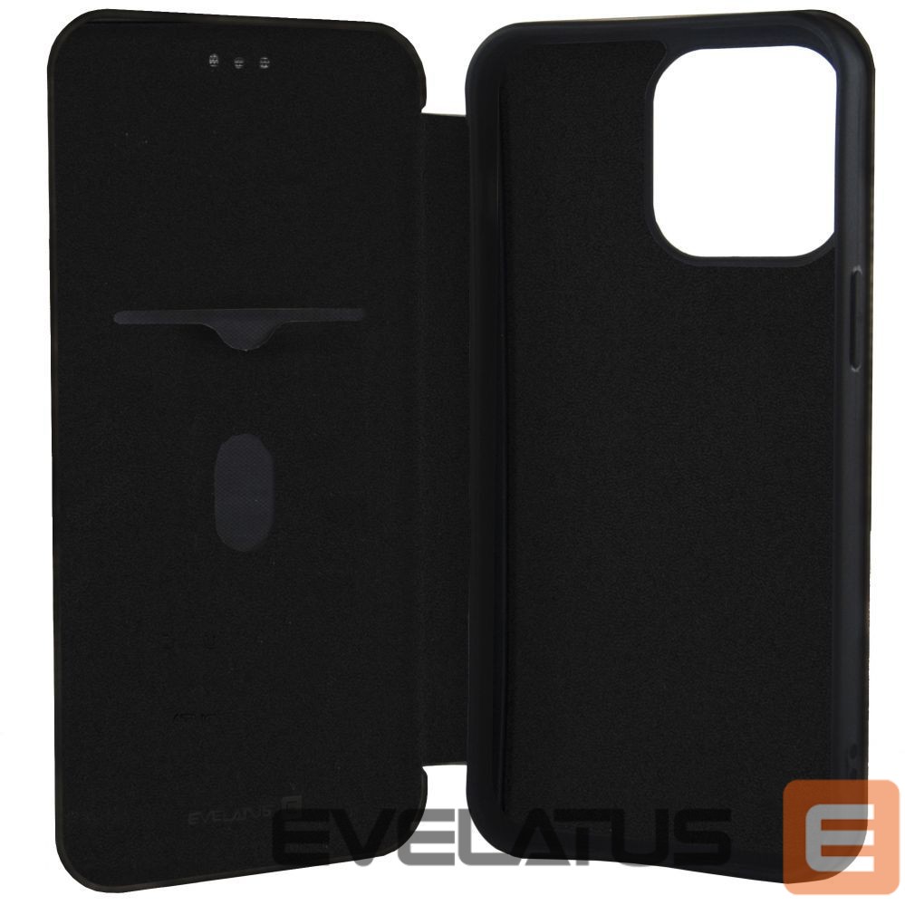 Чехол книжка Evelatus Apple iPhone 14 Pro Max 6.7 Book Case Black