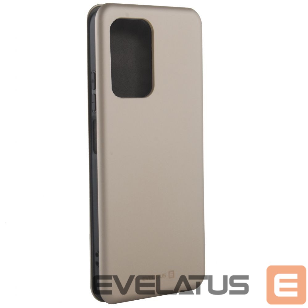 Чехол книжка Evelatus Xiaomi POCO F4 Book Case Gold