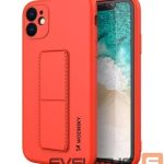 Чехол на заднюю панель iLike Samsung Galaxy A22 5G Kickstand Case Silicone Stand Cover Red