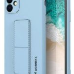 Чехол на заднюю панель iLike Samsung Galaxy A22 5G Kickstand Case Silicone Stand Cover Light Blue