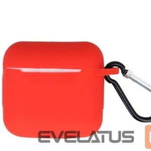 Чехол для наушников iLike Apple Case for Airpods 3 with hook Red