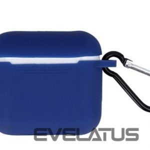Чехол для наушников iLike Apple Case for Airpods 3 with hook Blue