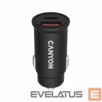 Авто зарядка Canyon  C-20B03 Black