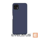 Чехол на заднюю панель Evelatus Samsung Galaxy A22 5G Premium Soft Touch Silicone Case Midnight Blue