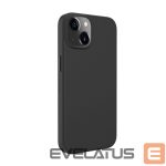 Чехол на заднюю панель Evelatus Apple iPhone 14 Genuine Leather Case with MagSafe Black