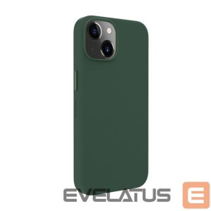 Чехол на заднюю панель Evelatus Apple iPhone 14 Genuine Leather Case with MagSafe Dark Green