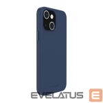 Чехол на заднюю панель Evelatus Apple iPhone 14 Plus Genuine Leather Case with MagSafe Blue