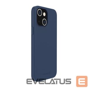 Чехол на заднюю панель Evelatus Apple iPhone 14 Plus Genuine Leather Case with MagSafe Blue