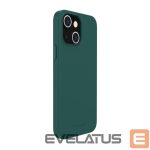 Чехол на заднюю панель Evelatus Apple iPhone 14 Plus Genuine Leather case with MagSafe Dark Green