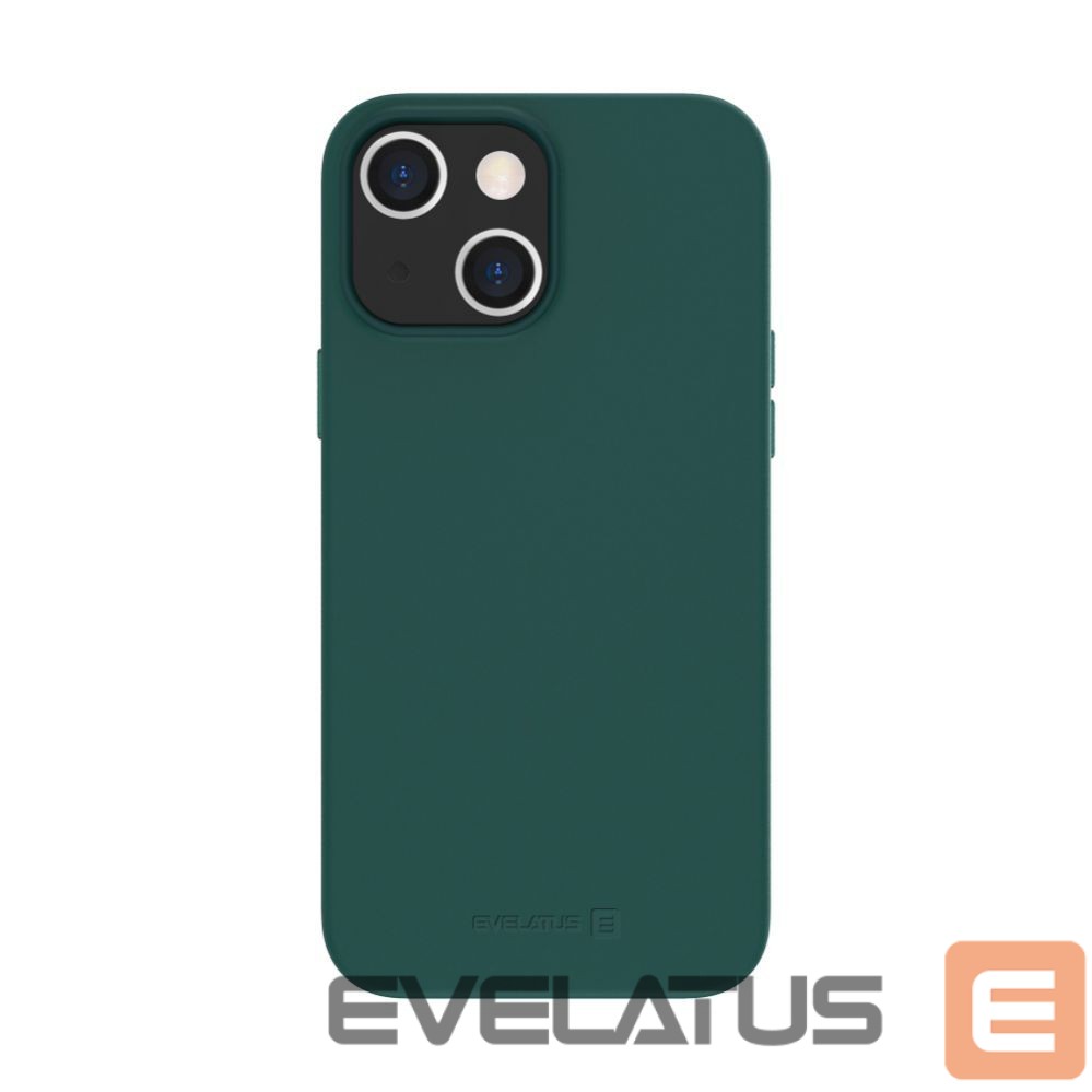 Чехол на заднюю панель Evelatus Apple iPhone 14 Plus Genuine Leather case with MagSafe Dark Green
