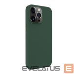 Чехол на заднюю панель Evelatus Apple iPhone 14 Pro Max Genuine Leather case with MagSafe Dark Green