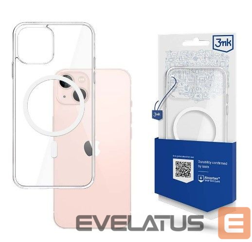 Чехол на заднюю панель 3MK Apple iPhone 14 Max MagSafe Case Transparent