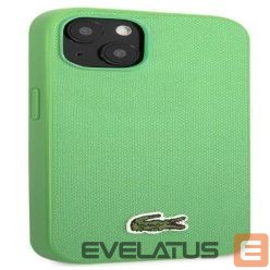 Чехол на заднюю панель Lacoste Apple iPhone 14 Iconic Petit Pique Logo Green