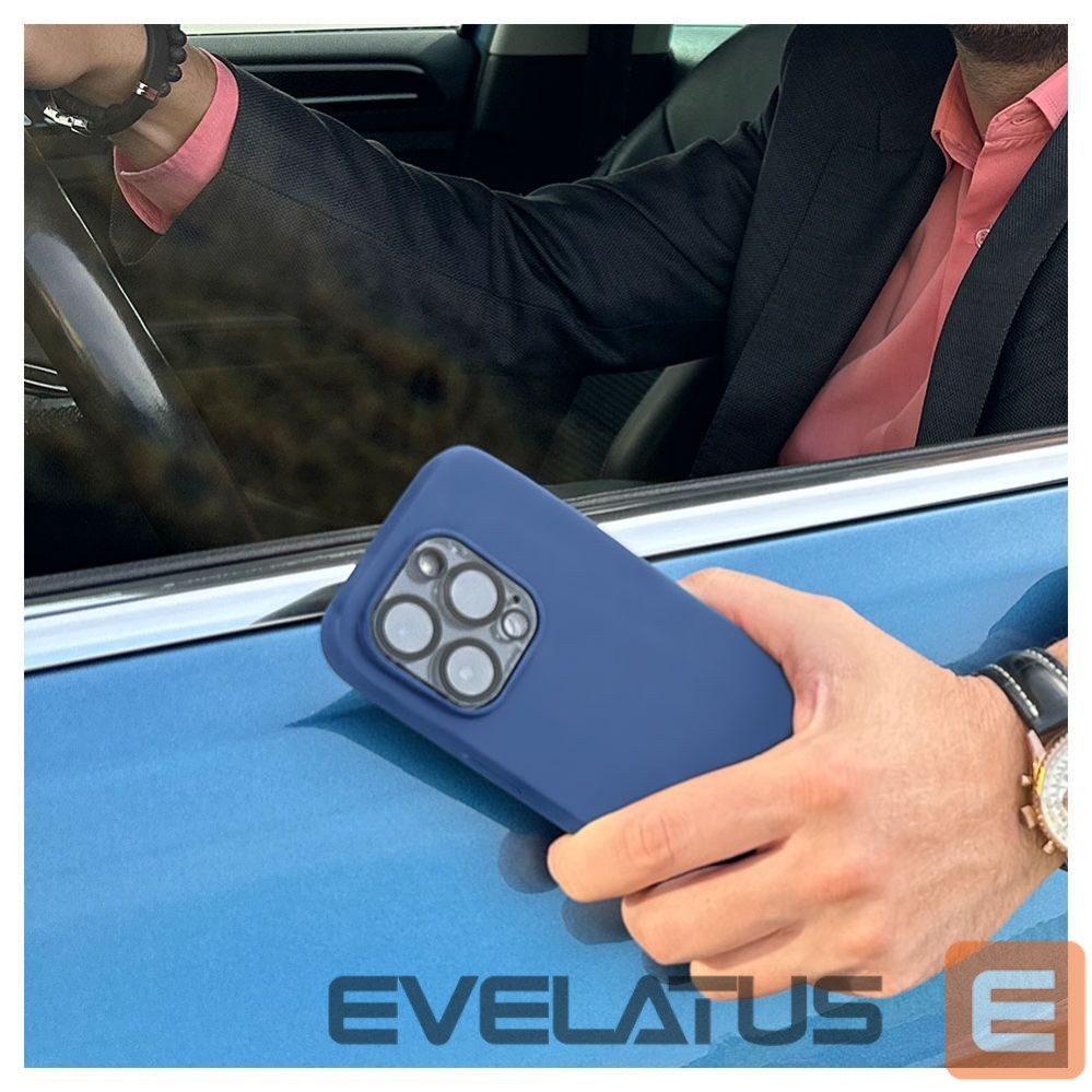 Чехол на заднюю панель Evelatus Apple iPhone 14 Pro Premium Magsafe Soft Touch Silicone Case Midnight Blue