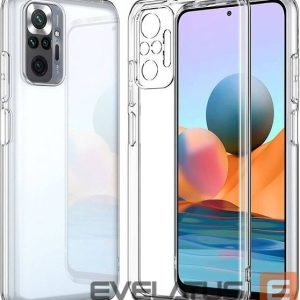 Чехол на заднюю панель Evelatus Xiaomi Redmi 11 Prime 5G Clear Silicone Case 1.5mm TPU Transparent