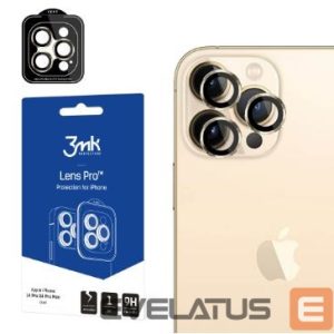 Защитное стекло 3MK Apple iPhone 14 Pro/14 Pro Max Lens Protection Pro Gold