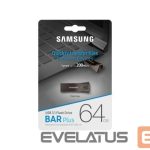 Флеш-накопитель Samsung  Samsung BAR Plus MUF-64BE4/APC 64 GB, USB 3.1, Grey 