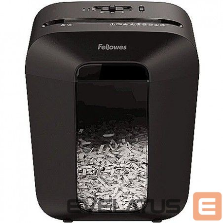Офисные принадлежности Fellowes Powershred LX50 Black, 17 L, Credit cards shredding, Cross-Cut Shredder, Paper handling standard/output 9 sheets per pass, Warranty 24 month(s)