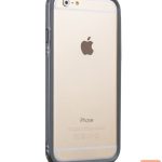 Чехол на заднюю панель Hoco  iPhone 6  Moving Shock-proof Silicon Bumper HI-T028 Gray
