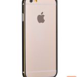 Чехол на заднюю панель Hoco Apple Apple iPhone 6 / 6s  Blade Series Fedora Metal Bumper Black