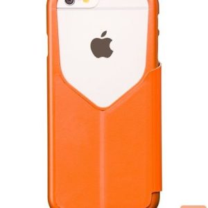 Чехол книжка Hoco Apple iPhone 6  In.Design PU HI-L063 Orange