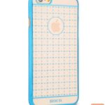 Чехол на заднюю панель Hoco Apple Apple iPhone 6 / 6S Defender waffle series Blue