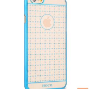 Чехол на заднюю панель Hoco Apple Apple iPhone 6 / 6S Defender waffle series Blue
