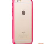 Чехол на заднюю панель Hoco Apple iPhone 6  Moving Shock-proof Silicon Bumper Pink